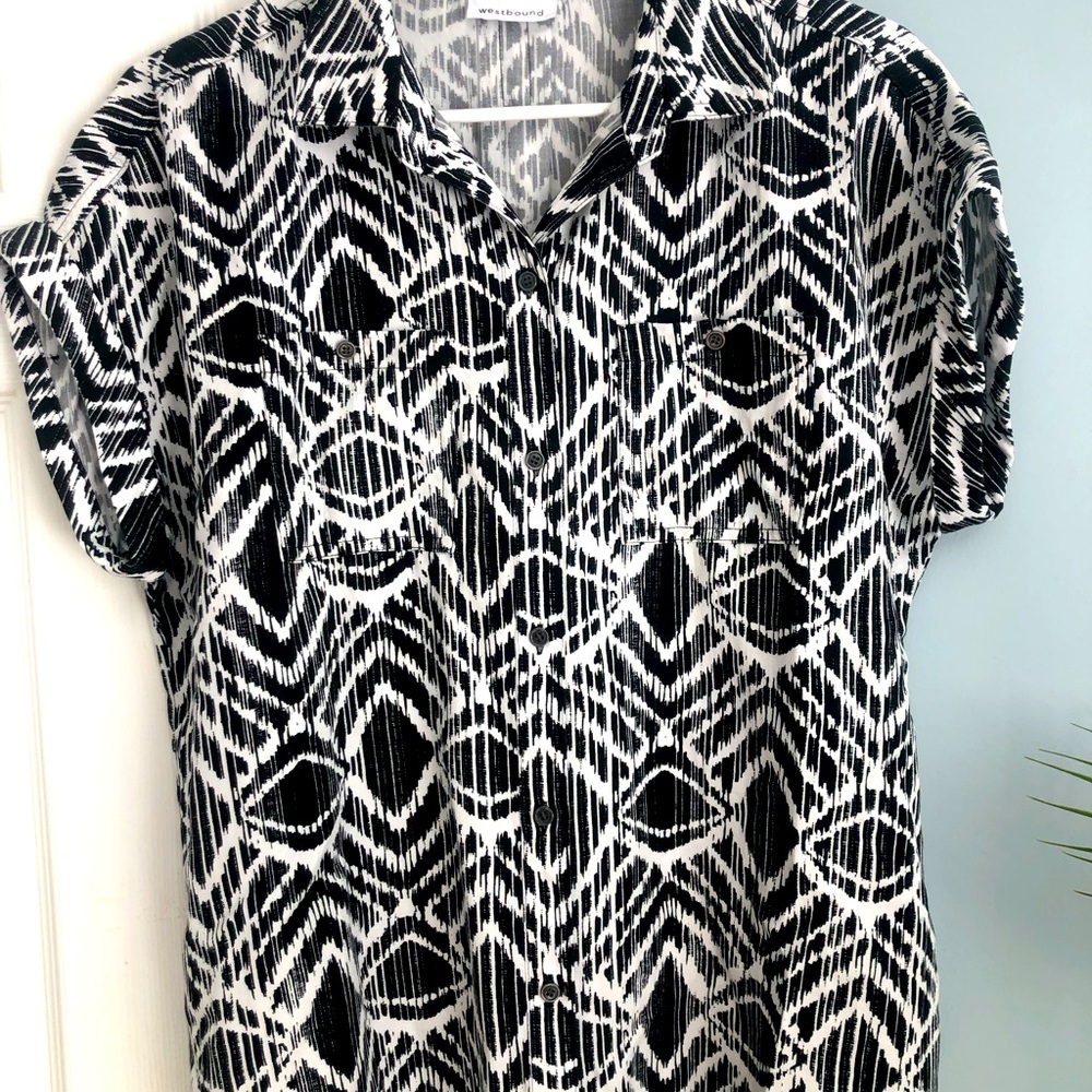 Classy short sleeve blouse